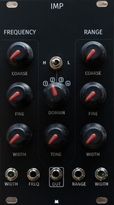 Eurorack Module IMP - Black Panel from Mörk Modules