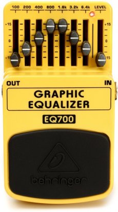 Pedals Module Graphic Equalizer EQ700 from Behringer