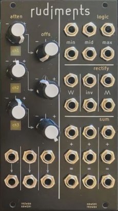 Eurorack Module Rudiments from Other/unknown