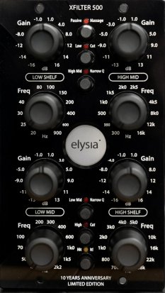 500 Series Module Xfilter 500 Vinyl Allstars from Elysia