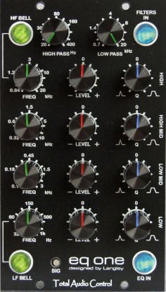 500 Series Module EQ One from Total Audio Control