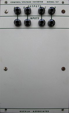 Buchla Module Model 157 Control Voltage Inverter from Buchla