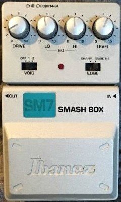 Pedals Module Smash Box from Ibanez