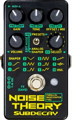 Pedals Module Noise Theory from Sub decay