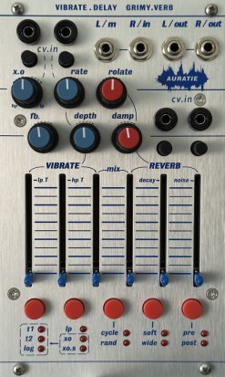 Buchla Module Auratie Vibrate.delay Grimy.verb from Other/unknown