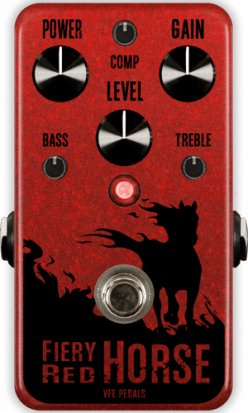 Pedals Module FIERY RED HORSE v2 from VFE