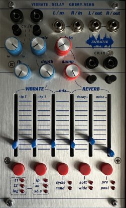 Buchla Module Auratie Vibrate.delay Grimy.verb from Other/unknown