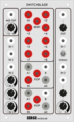 Serge Module Serge Switchblade from Random*Source