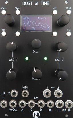 Eurorack Module Dust of Time (black panel) from Michigan Synth Works