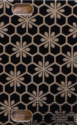 Eurorack Module Blank - Hexflowers - 5hp 1U from Mörk Modules