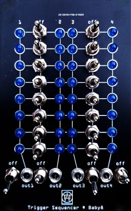 Eurorack Module Trigger Sequencer # Baby8 from Tear Apart Tapes