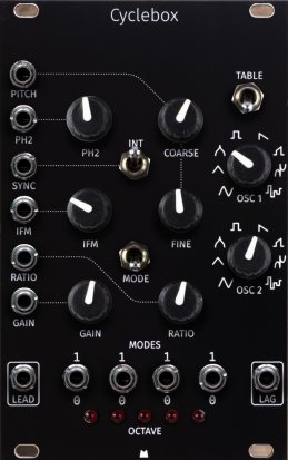 Eurorack Module Cyclebox II - Black Panel from Mörk Modules