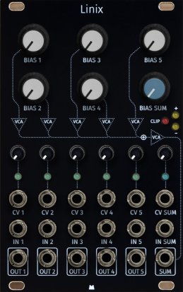 Eurorack Module Linix - Black Panel from Mörk Modules