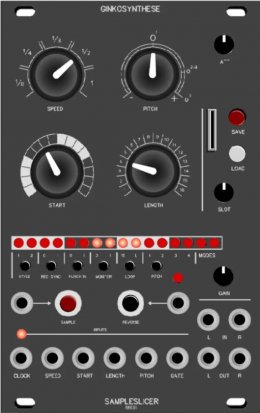 Eurorack Module Sampleslicer mk 3 from Ginko Synthese