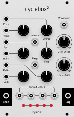 Eurorack Module Cyclebox (Grayscale panel) from Grayscale