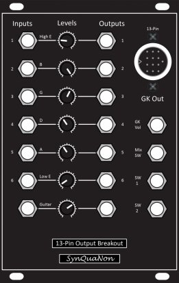 Eurorack Module 13-Pin Output Breakout from SynQuaNon