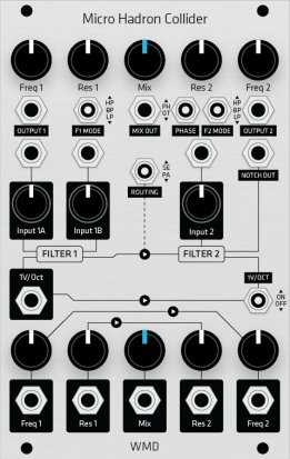 Eurorack Module Micro Hadron Collider (uHC) (Grayscale panel) from Grayscale