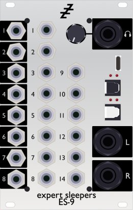 Eurorack Module ES-9 (Silver Panel) from Expert Sleepers