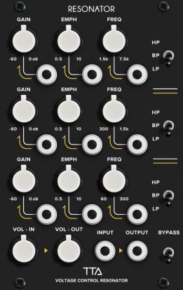 Eurorack Module Resonator from Tiptop Audio