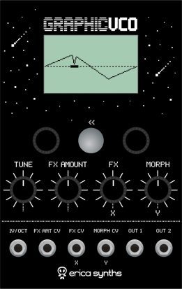 Eurorack Module Graphic VCO from Erica Synths