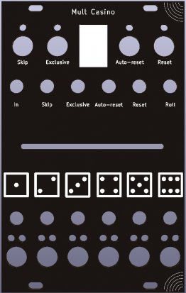 Eurorack Module T17 - Mult Casino from Other/unknown