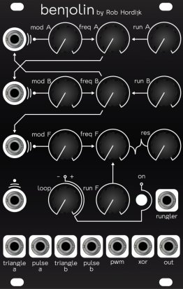Eurorack Module Benjolin (explicit panel) from Other/unknown
