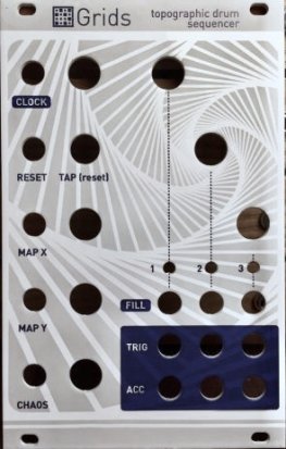Eurorack Module Grids (Magpie Modular Faceplate) from Other/unknown