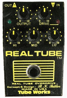 Pedals Module Tube Works 901 Real Tube Overdrive from Other/unknown