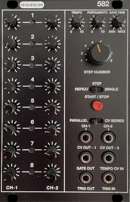 Eurorack Module Sequencer 582 from Other/unknown