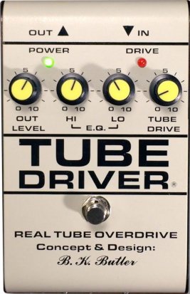 Pedals Module TUBE DRIVER from Butler Audio