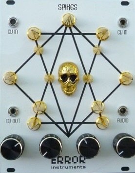 Eurorack Module SPIKES white gold edition. extraordinary from Error Instruments