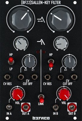Eurorack Module Sallen Key Filter BF-22 from Befaco