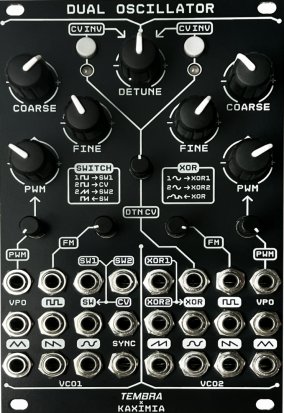 Eurorack Module DUAL OSCILLATOR from Other/unknown