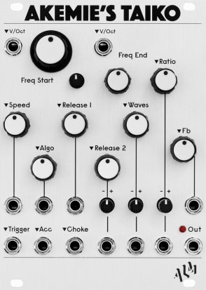 Eurorack Module Akemie's Taiko from ALM Busy Circuits