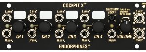 Eurorack Module Cockpit X 1U from Endorphin.es