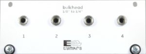 Eurorack Module Bulkhead 1/4 to 1/8 from Other/unknown