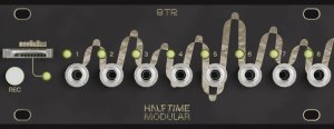 Eurorack Module 8TR (1U) from Half-Time Modular