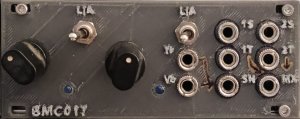 Eurorack Module BMC17 2LFOSH (1U 3D-printed panel) from Barton Musical Circuits