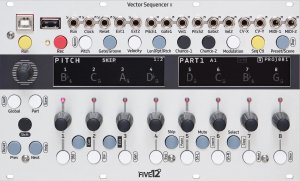 Eurorack Module Vector Sequencer MK2 (silver) from Five12