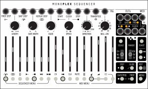 Eurorack Module Monoplex Sequencer from KOMA Elektronik