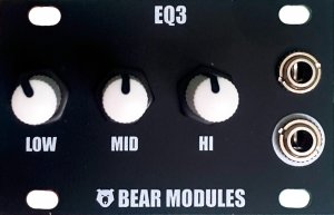 Eurorack Module EQ3 from BearModules