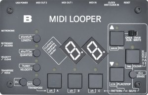Pedals Module Midilooper from Bastl Instruments