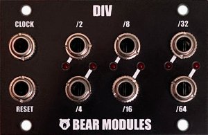 Eurorack Module DIV from BearModules