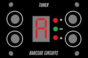 Eurorack Module Tuner from Barcode Circuits