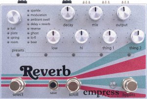 Pedals Module Reverb from Empress Effects