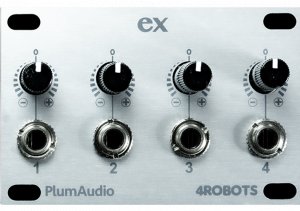 Eurorack Module ex12 - Silver from Plum Audio