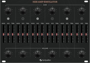 Eurorack Module SM Amp Simulator from SynQuaNon