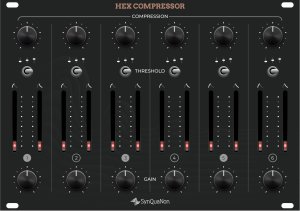 Eurorack Module SM Hex Compressor from SynQuaNon