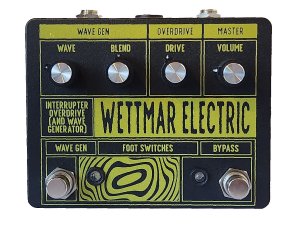 Pedals Module Interrupter Overdrive (and Wave Generator) from Wettmar Electric Instruments 