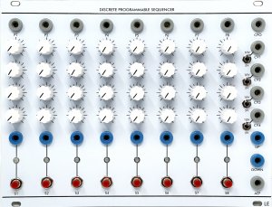 Serge Module 8 Stage Discrete Programmable Sequencer from Low-Gain Electronics